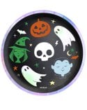 Set de 6 Platos Desechables para Halloween