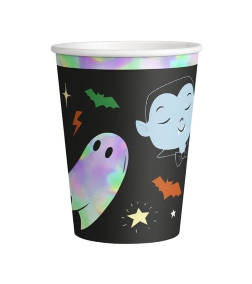 Set de 6 Vasos Desechables para Halloween