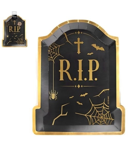 Bandeja Desechable Truco o Trato para Halloween