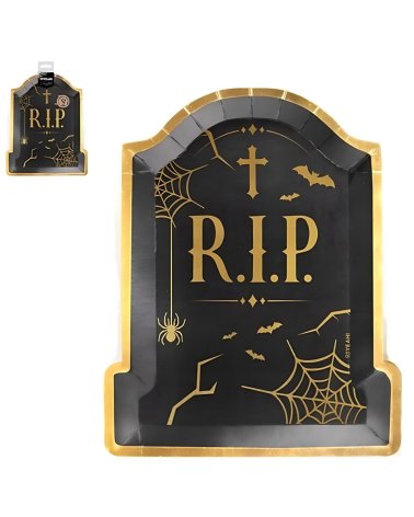 Bandeja Desechable Truco o Trato para Halloween