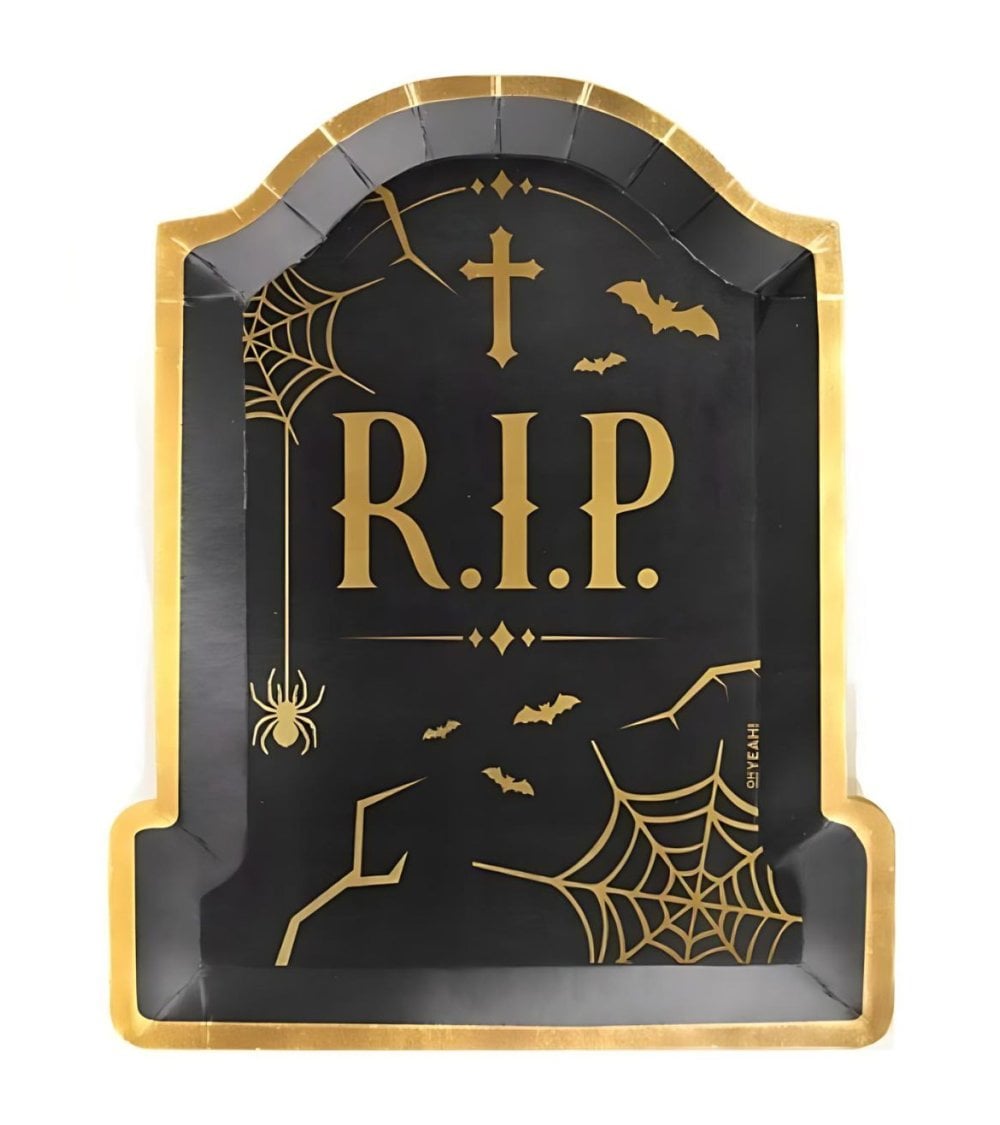 Bandeja Desechable Truco o Trato para Halloween