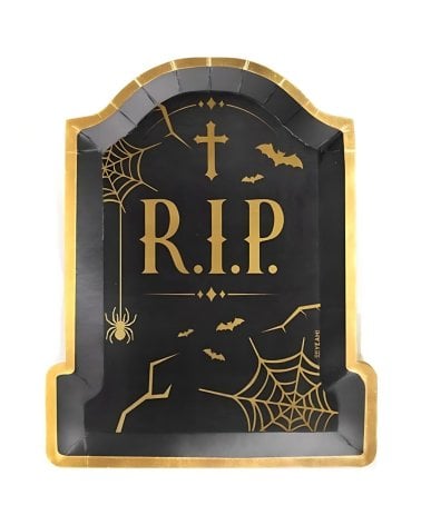 Bandeja Desechable Truco o Trato para Halloween