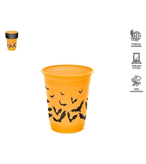 Set de 8 Vasos Premium de Halloween