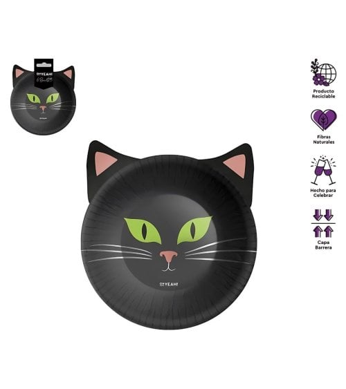 Set de 6 Boles Desechables para Halloween