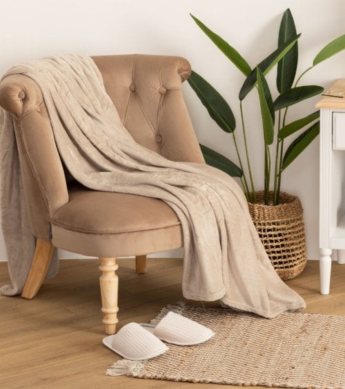 Manta Plaid Polar de Microfibra