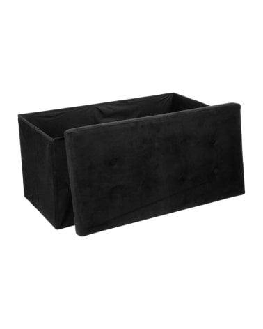 Puff Doble Plegable Lysandre de Terciopelo