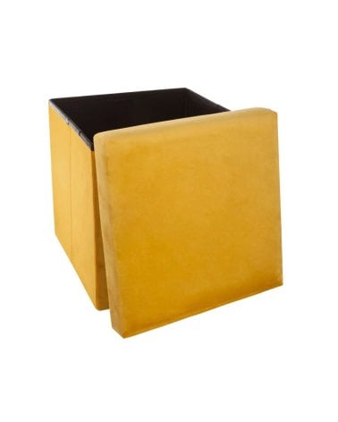 Puff Plegable de Terciopelo Tess