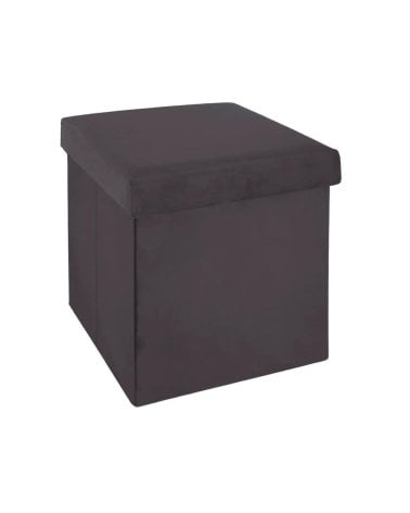 Puff Plegable de Terciopelo Tess