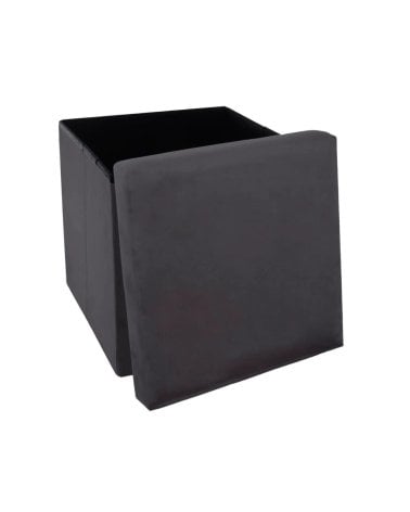 Puff Plegable de Terciopelo Tess