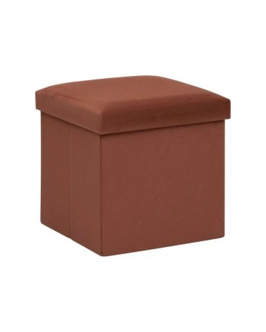Puff Plegable de Terciopelo Tess