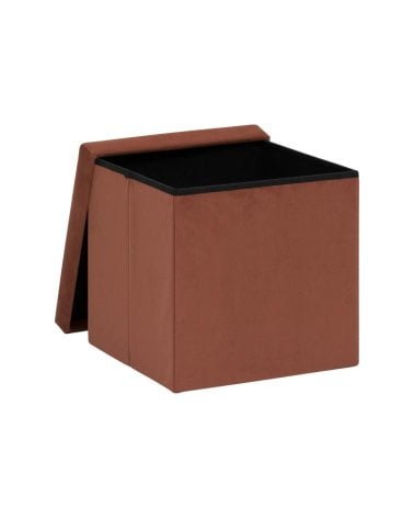 Puff Plegable de Terciopelo Tess