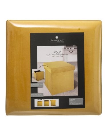 Puff Plegable de Terciopelo Tess