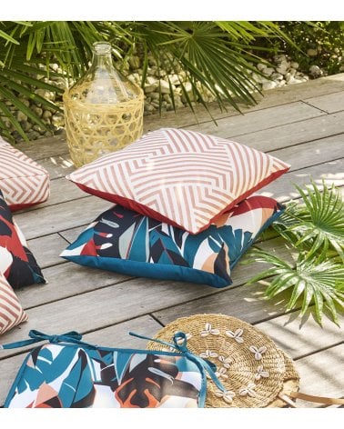 Cojín Geométrico para Exteriores