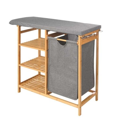 Mueble Planchador de Bambú