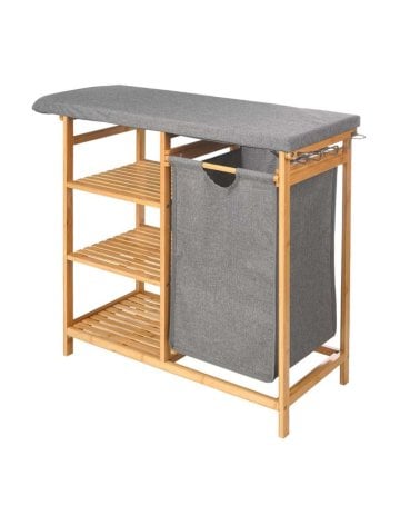 Mueble Planchador de Bambú