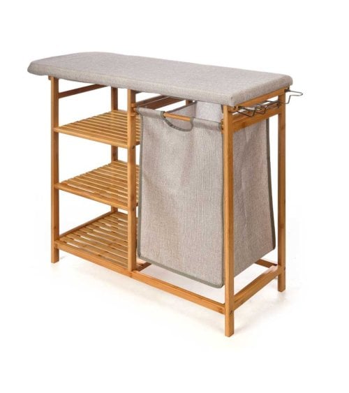 Mueble Planchador de Bambú