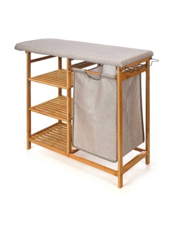 Mueble Planchador de Bambú
