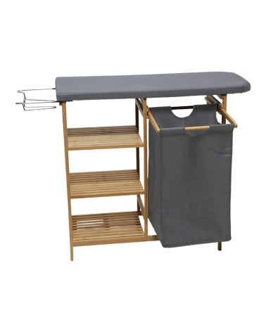 Mueble Planchador de Bambú