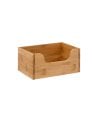 Caja Apilable de Madera de Bambú