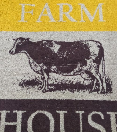 Paño de Cocina de Algodón Rizo Farm