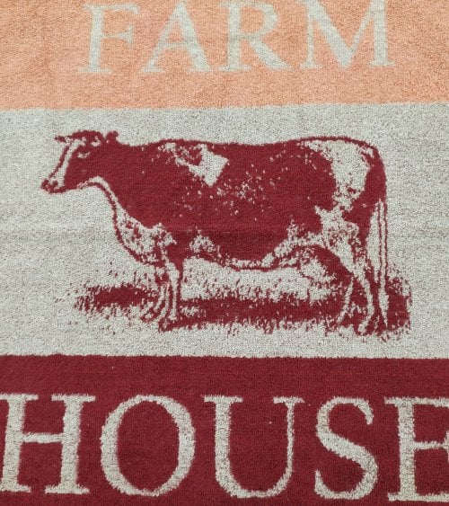 Paño de Cocina de Algodón Rizo Farm