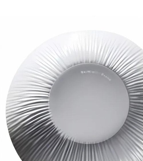 Ensaladera Blanca Coconut de Vidrio Opal