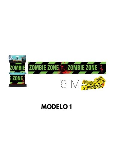 Cinta de Peligro para Decoración de Halloween