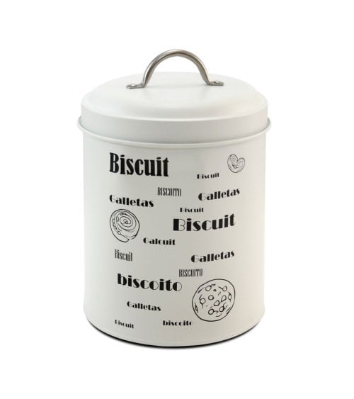 Bote de Metal Samay para Galletas y Snacks