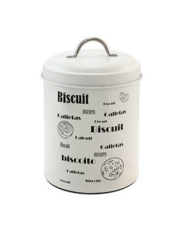 Bote de Metal Samay para Galletas y Snacks