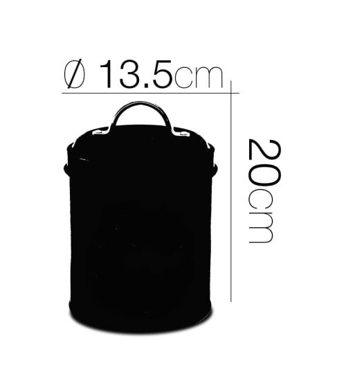 Bote de Metal Samay para Galletas y Snacks