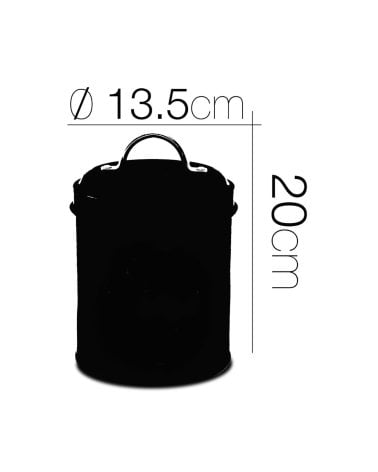 Bote de Metal Samay para Galletas y Snacks