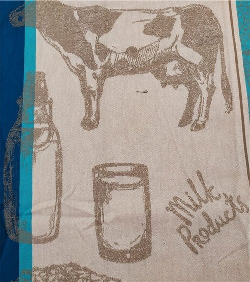 Paño de Cocina de Sarga Colección Milk