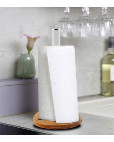 Portarollos de Cocina de Bambú