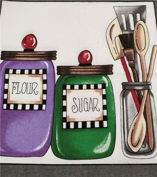 Paño de Cocina de Algodón Rizo Sugar