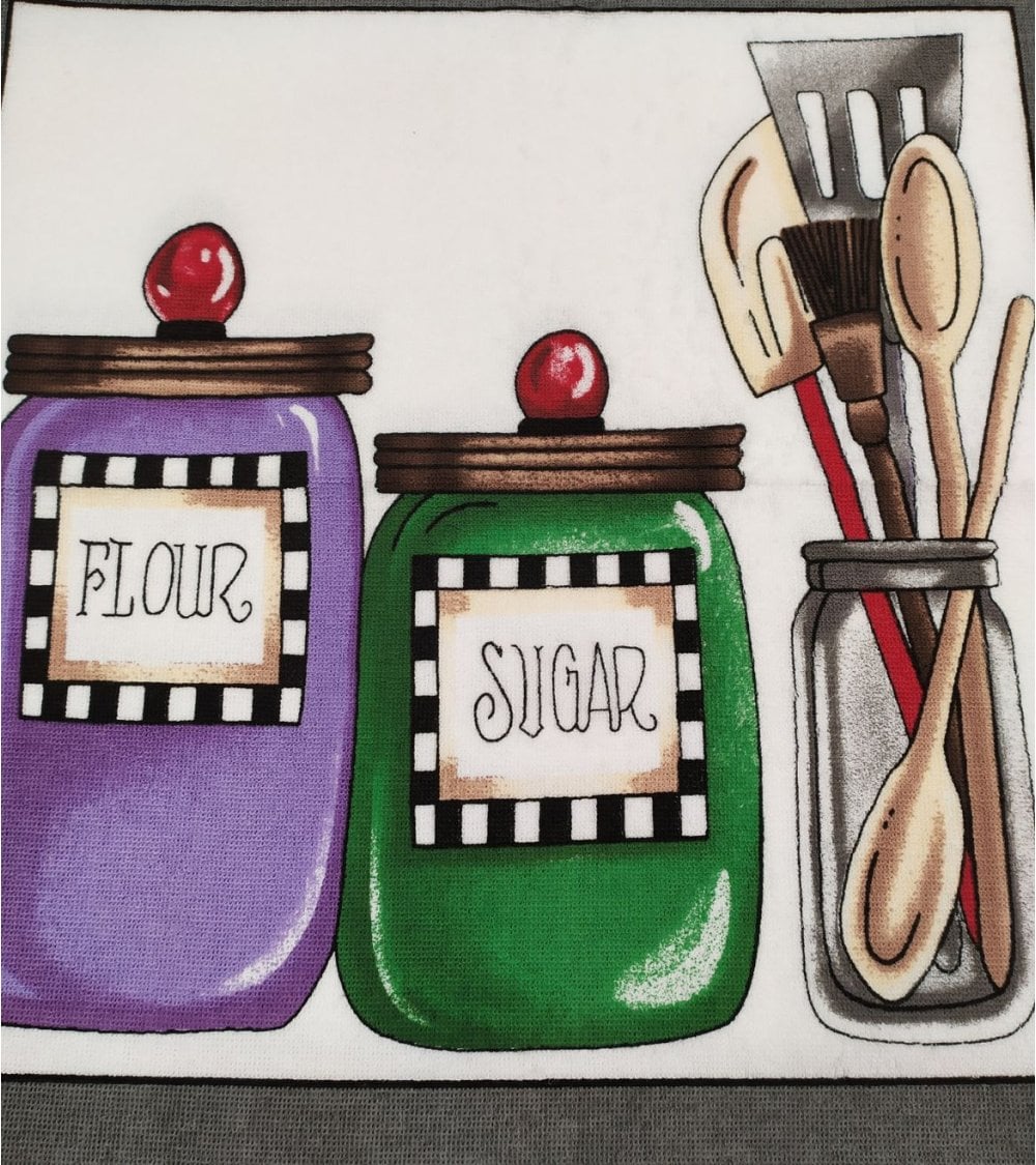 Paño de Cocina de Algodón Rizo Sugar