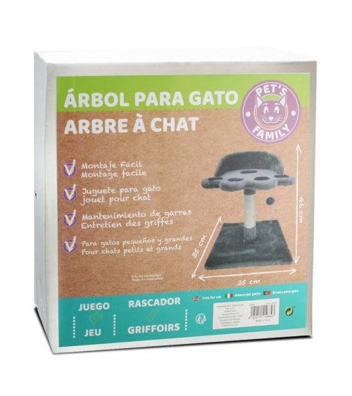 Árbol Rascador para Gatos en Forma de Huella