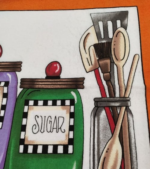 Paño de Cocina de Algodón Rizo Sugar