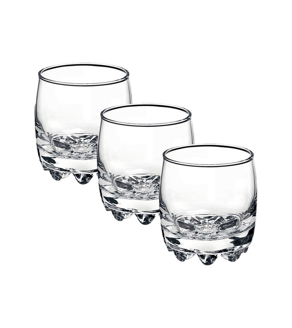 Set de 3 Vasos de Cristal Galassia