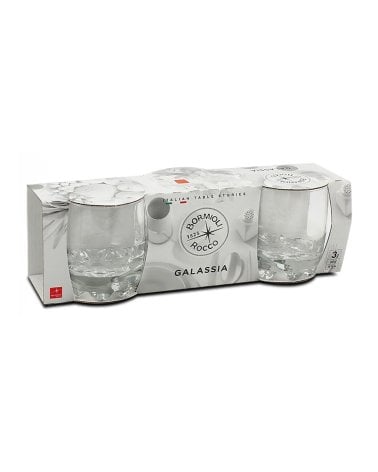 Set de 3 Vasos de Cristal Galassia