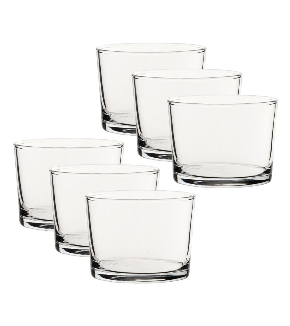 Set de 6 Vasos Bistro de Cristal