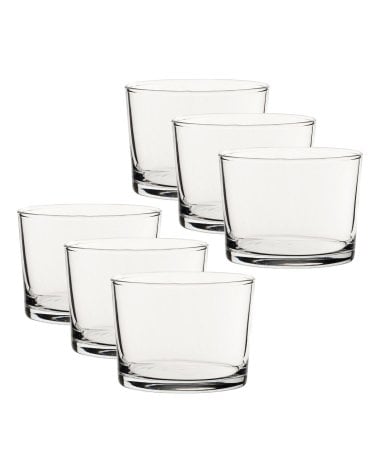 Set de 6 Vasos Bistro de Cristal