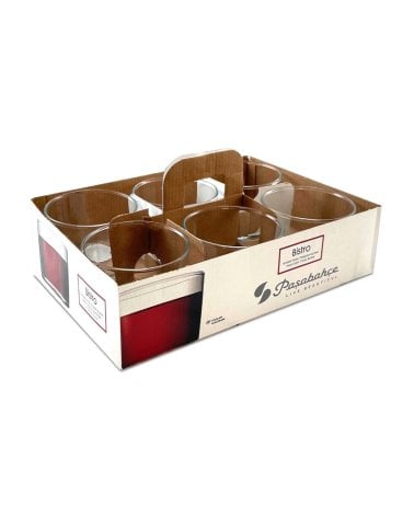 Set de 6 Vasos Bistro de Cristal