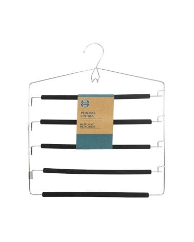 Perchas de Metal con Barras para Pantalones