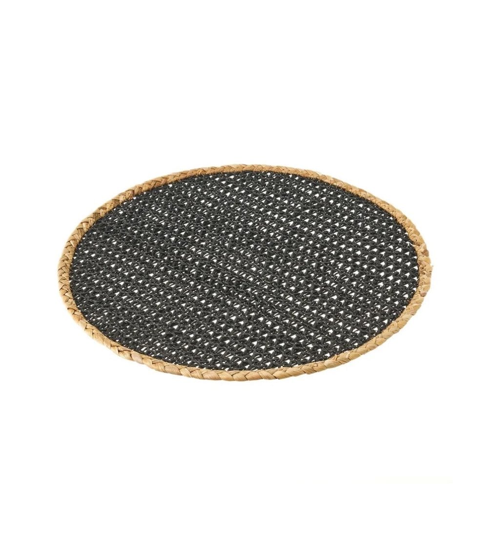 Salvamantel Redondo de Fibra Natural