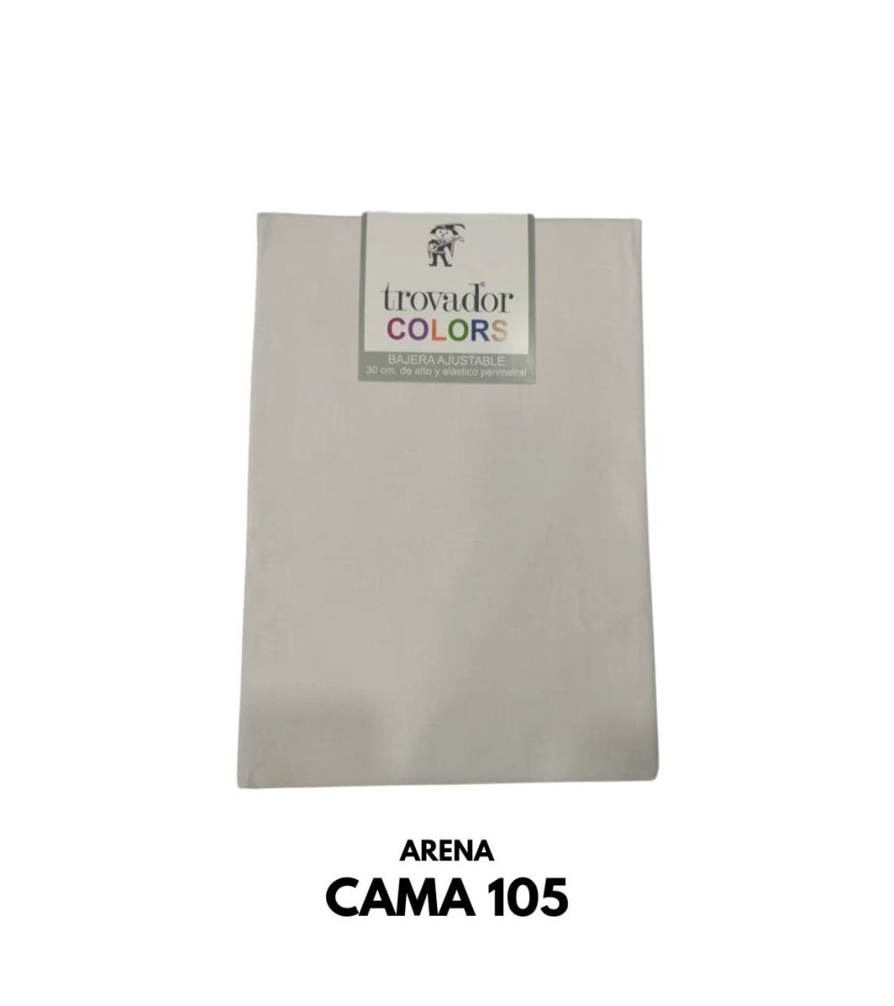 Sábana Bajera Lisa para Cama de 105