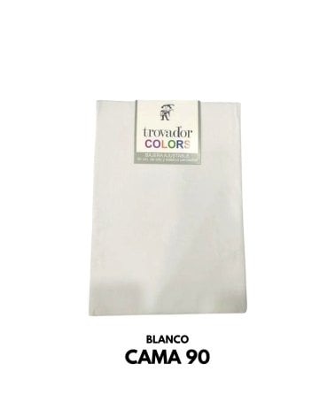 Sábana Bajera Lisa para Cama de 90