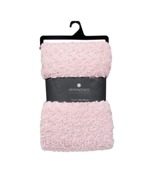 Manta Plaid Flores de Borreguillo