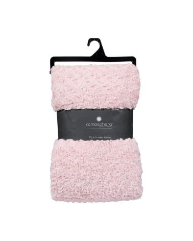 Manta Plaid Flores de Borreguillo