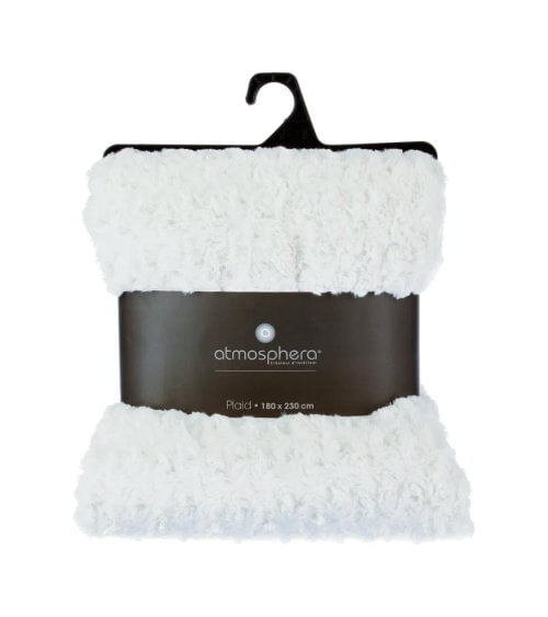 Manta Plaid Flores de Borreguillo