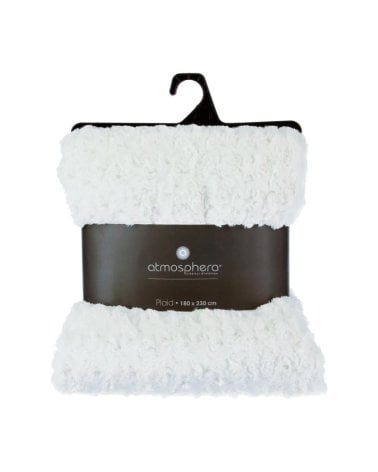 Manta Plaid Flores de Borreguillo